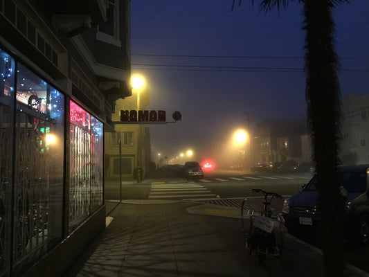 Shop in the Fog on Judah Street