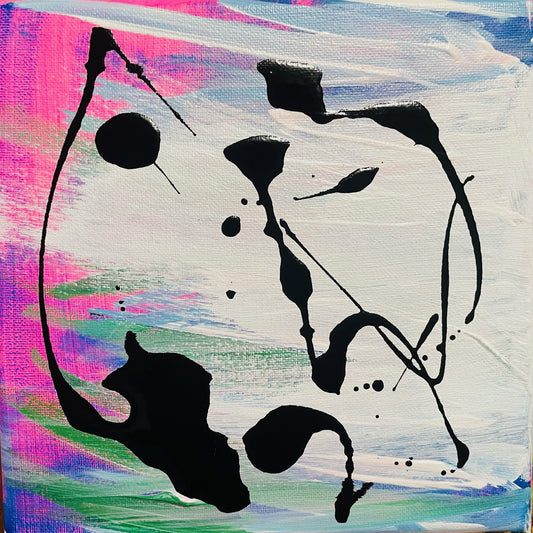ABSTRACT | 8x8 | BAD CAT