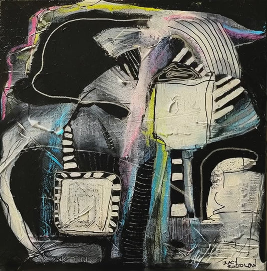 ABSTRACT | 12" X 12" | THE PHAROAH MACHINE